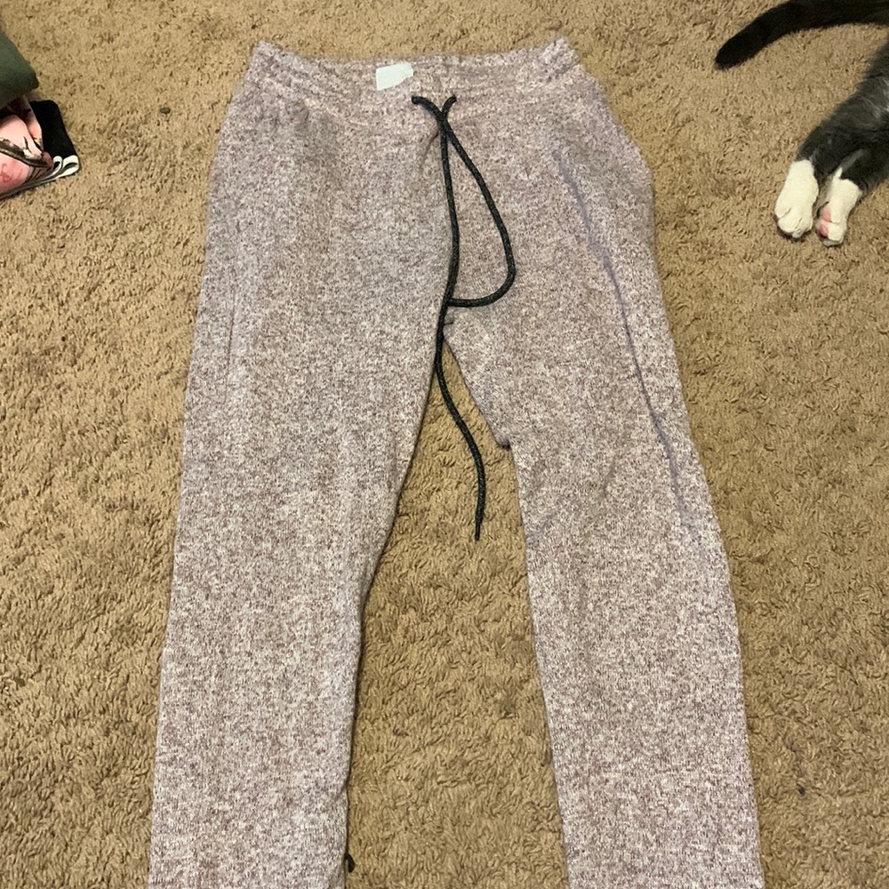 Pink joggers/sweat pants